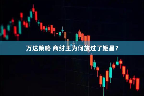 万达策略 商纣王为何放过了姬昌？